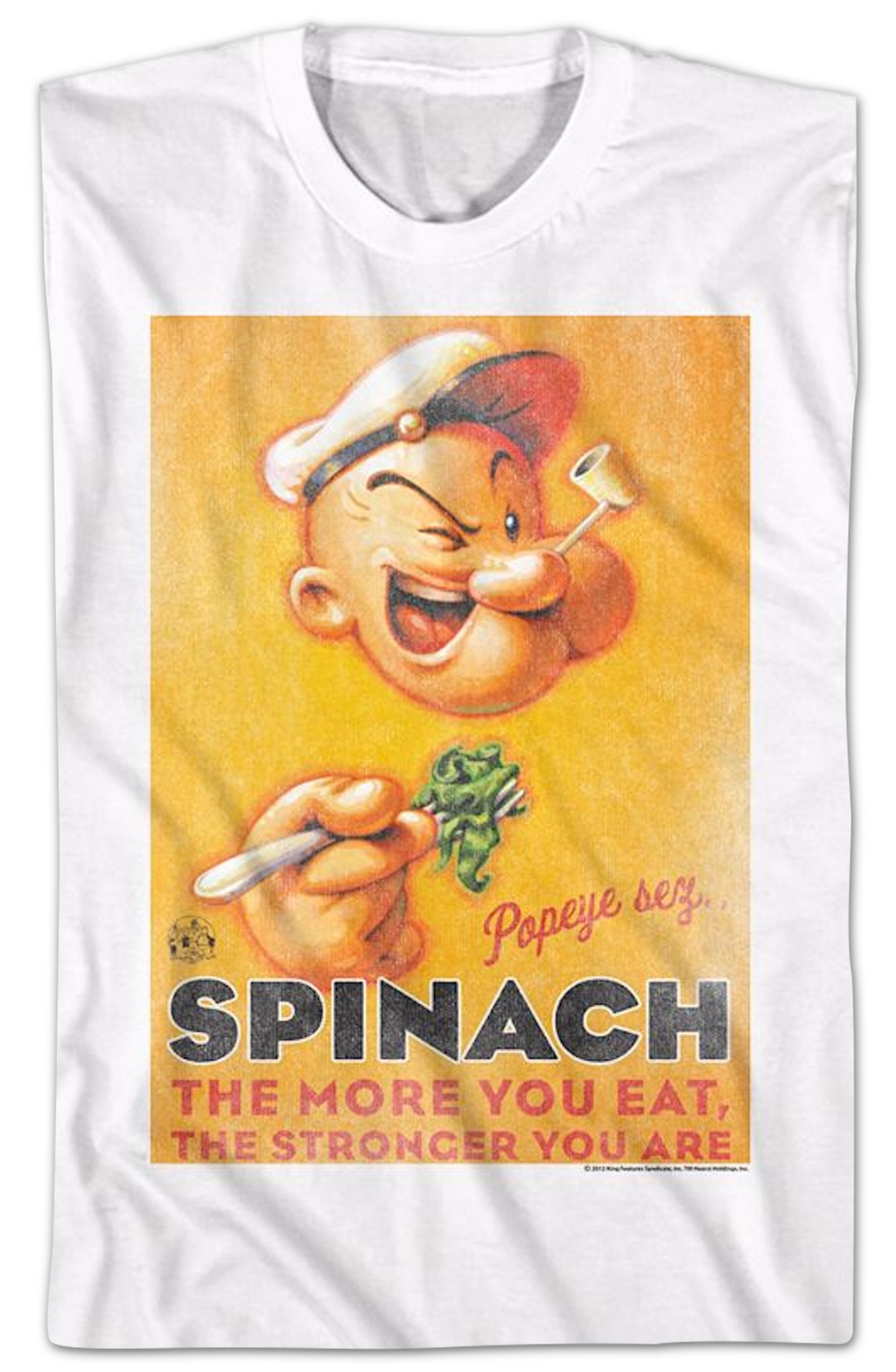 Vintage Spinach Poster Popeye T-Shirt Hoodie, Sweatshirt | CiraTrend.com (Image 2)
