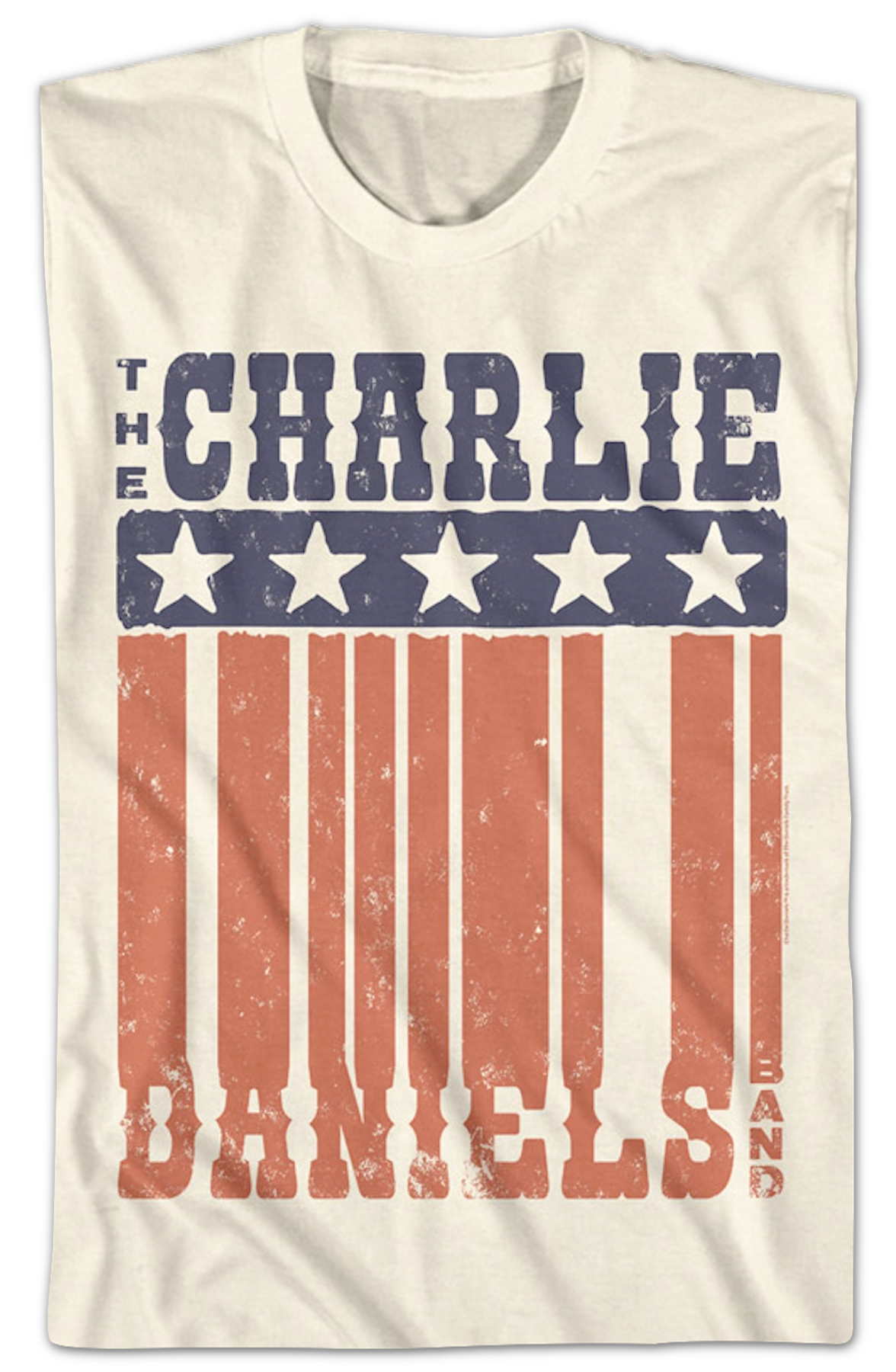 Vintage Stars And Stripes Charlie Daniels Band T-Shirt Hoodie, Sweatshirt | CiraTrend.com (Image 2)
