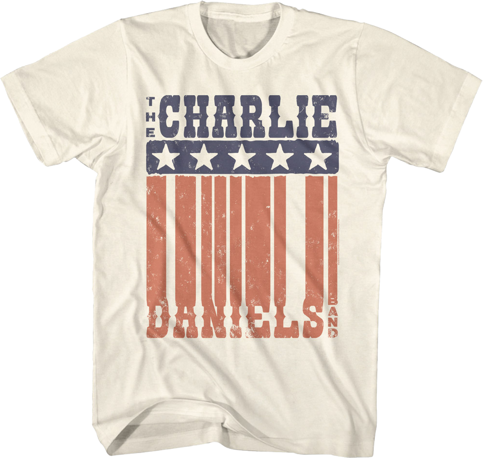 Vintage Stars And Stripes Charlie Daniels Band T-Shirt Hoodie, Sweatshirt | CiraTrend.com (Image 1)
