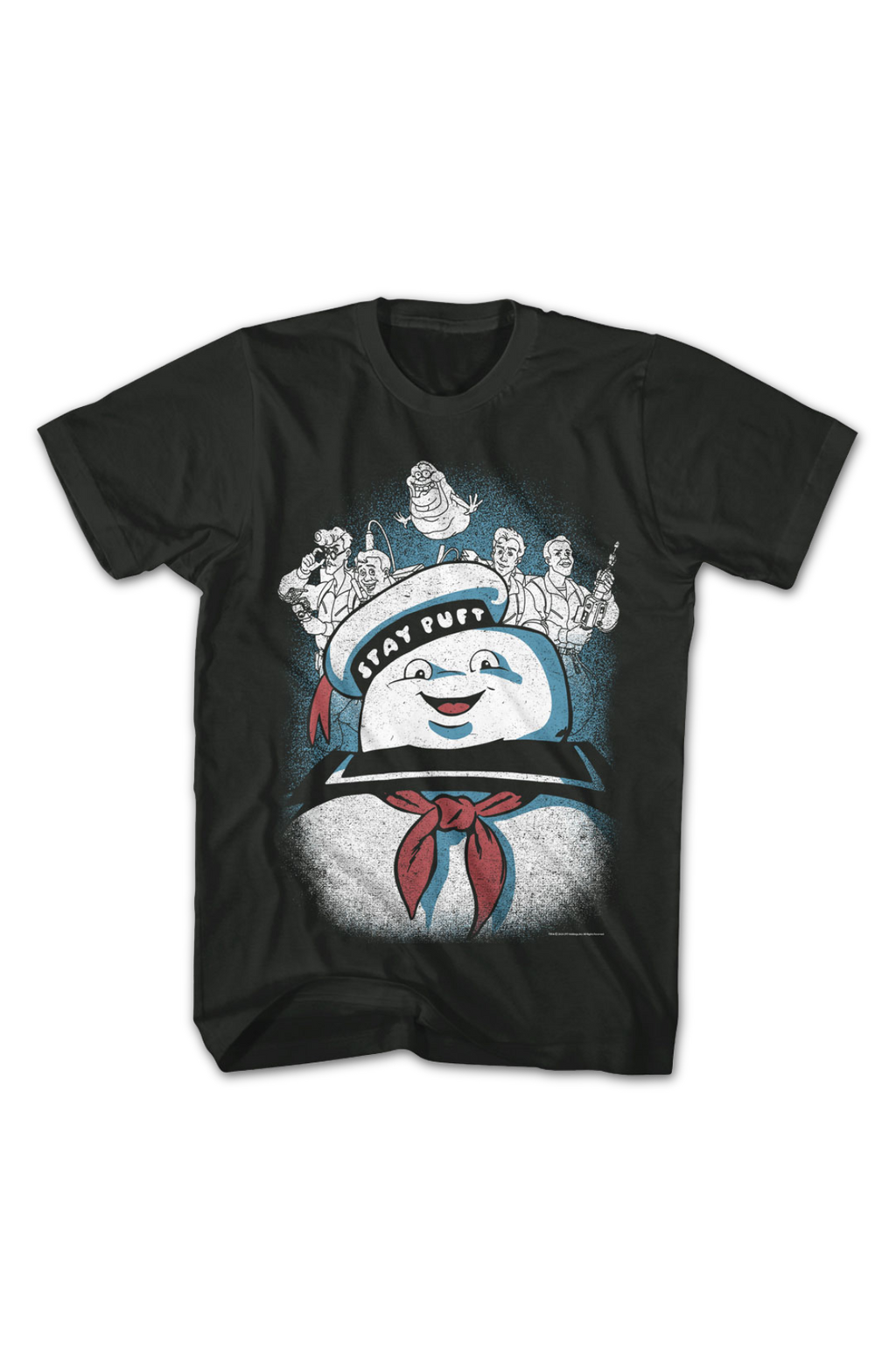 Vintage Stay Puft Collage Real Ghostbusters T-Shirt Hoodie, Sweatshirt | CiraTrend.com (Image 2)