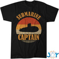 Vintage Submarine Captain Veteran Navy Submariner Shirt