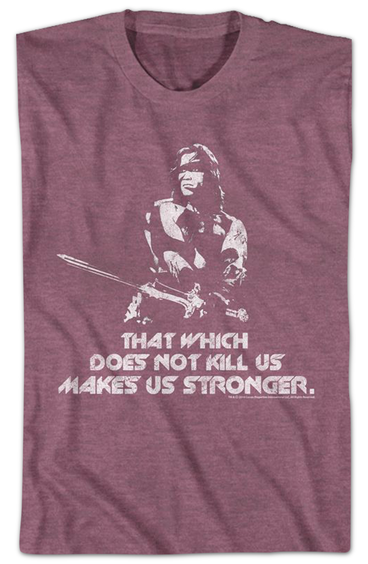 Vintage That Which Does Not Kill Us Conan The Barbarian T-Shirt Hoodie, Sweatshirt | CiraTrend.com (Image 2)