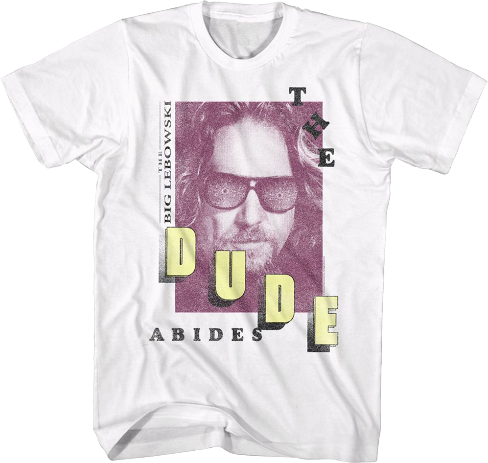 Vintage The Dude Abides Big Lebowski T-Shirt Hoodie, Sweatshirt | CiraTrend.com (Image 1)