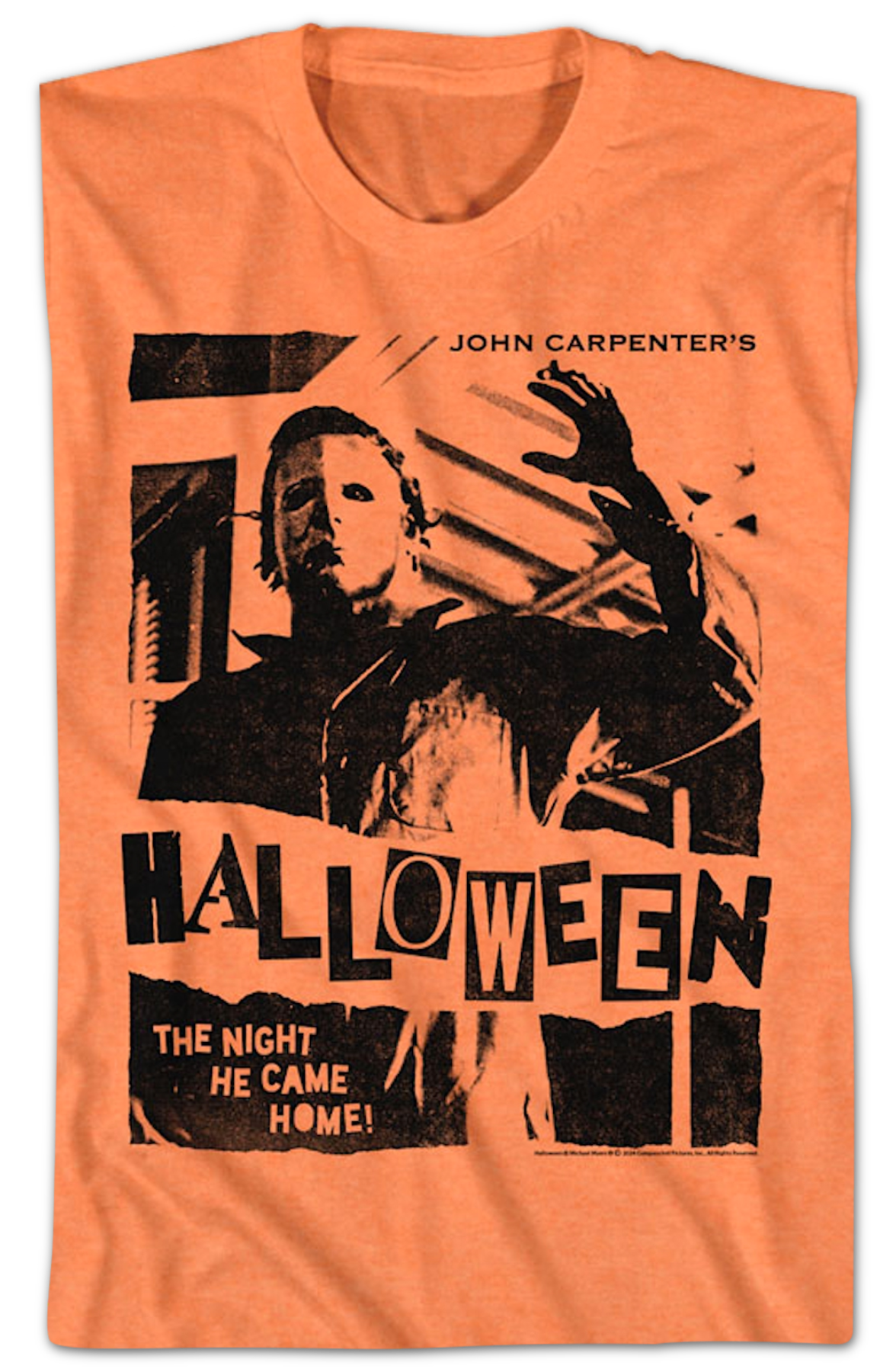 Vintage The Night Michael Myers Came Home Halloween T-Shirt Hoodie, Sweatshirt | CiraTrend.com (Image 2)