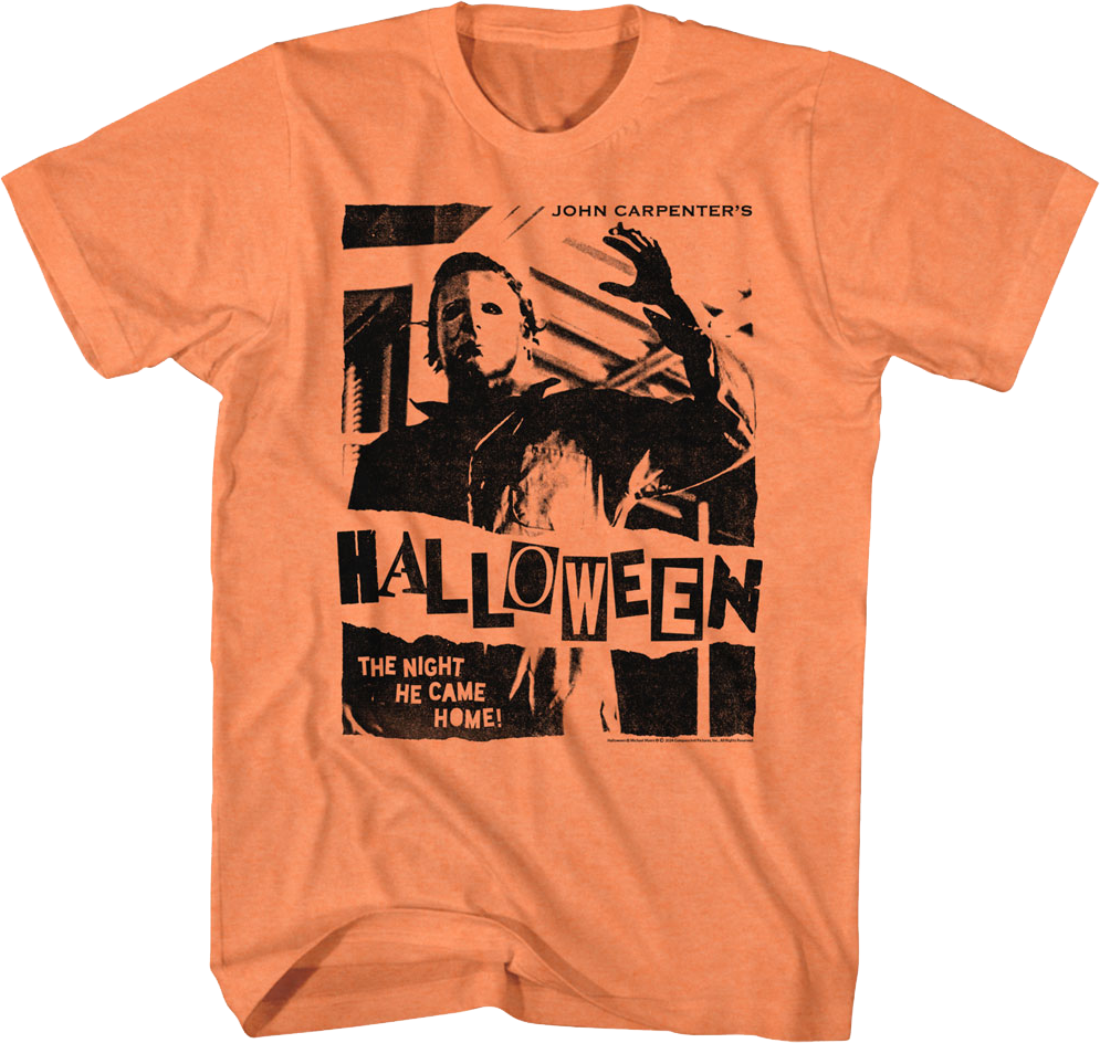 Vintage The Night Michael Myers Came Home Halloween T-Shirt Hoodie, Sweatshirt | CiraTrend.com (Image 1)
