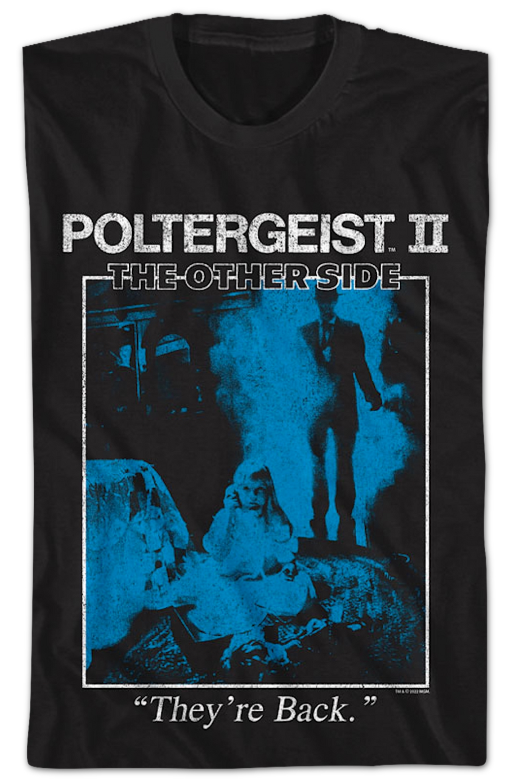 Vintage They're Back Poster Poltergeist II T-Shirt Hoodie, Sweatshirt | CiraTrend.com (Image 2)