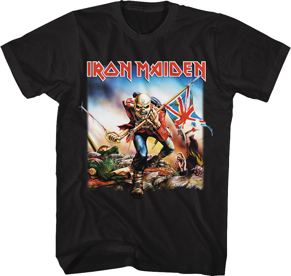 Vintage Trooper Iron Maiden T-Shirt Hoodie, Sweatshirt | CiraTrend.com (Image 1)