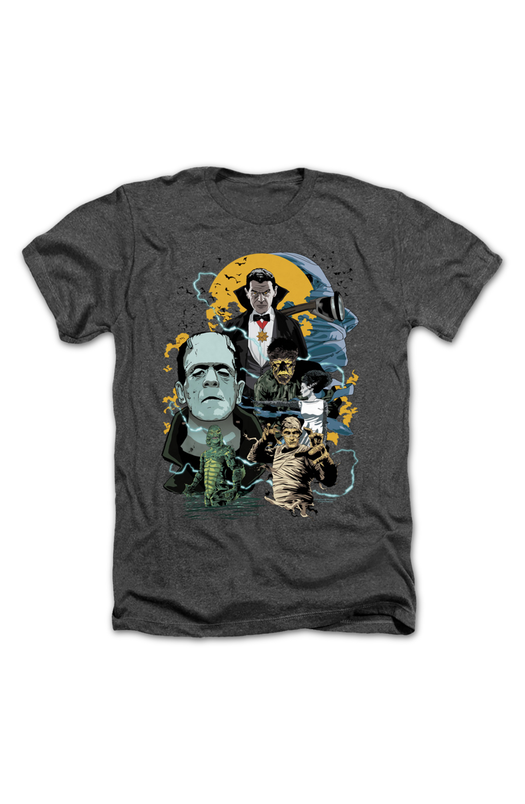 Vintage Universal Monsters Collage T-Shirt Hoodie, Sweatshirt | CiraTrend.com (Image 2)