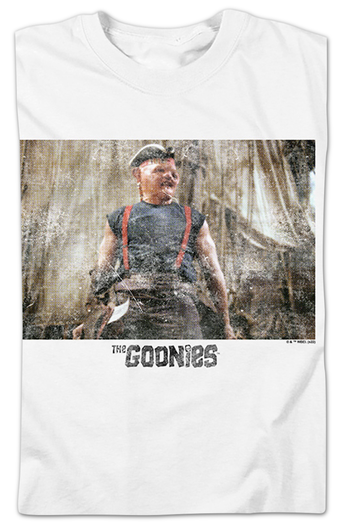 Vintage White Pirate Sloth Goonies T-Shirt Hoodie, Sweatshirt | CiraTrend.com (Image 2)