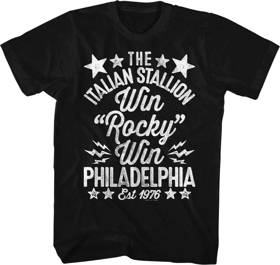 Vintage Win Rocky T-Shirt Hoodie, Sweatshirt | CiraTrend.com (Image 1)