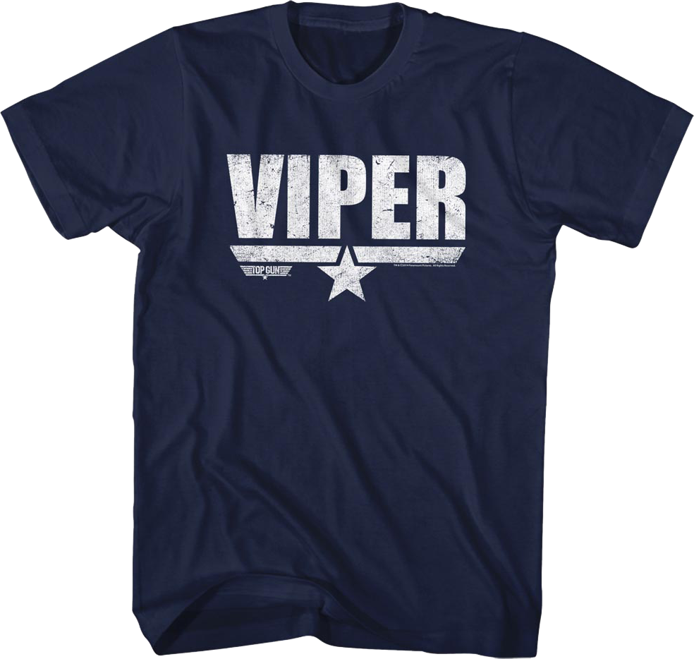 Distressed Viper Top Gun T-Shirt Hoodie, Sweatshirt | CiraTrend.com (Image 1)