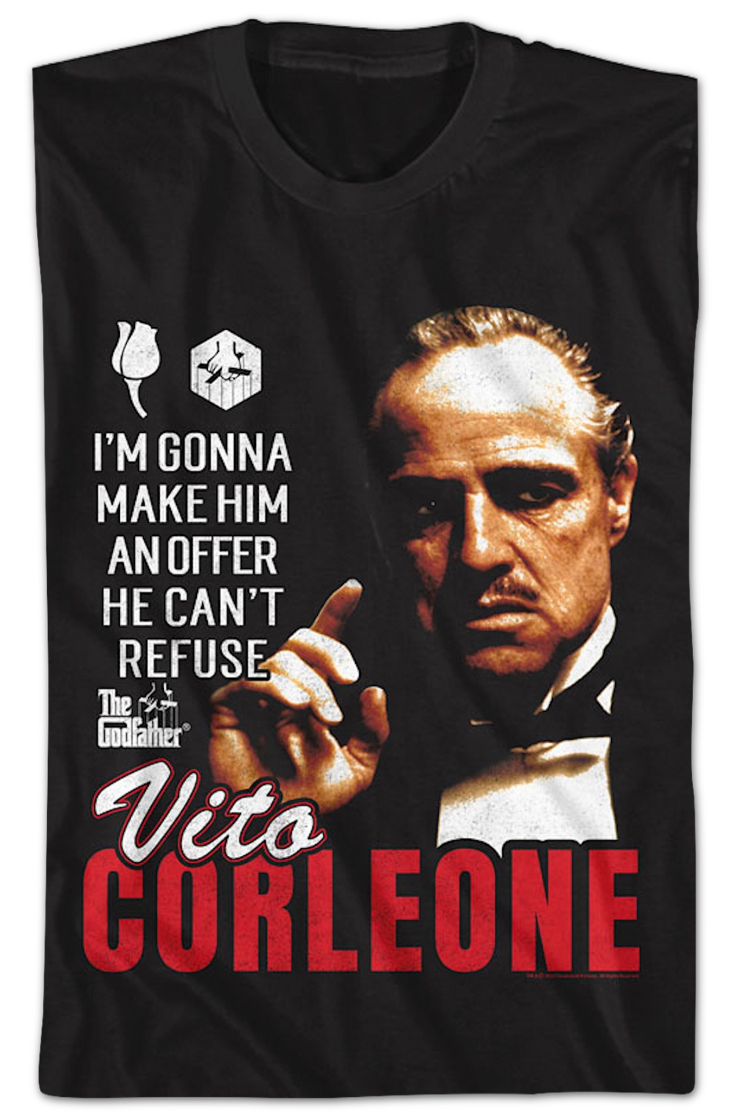 Vito Corleone An Offer He Can't Refuse The Godfather T-Shirt Hoodie, Sweatshirt | CiraTrend.com (Image 2)