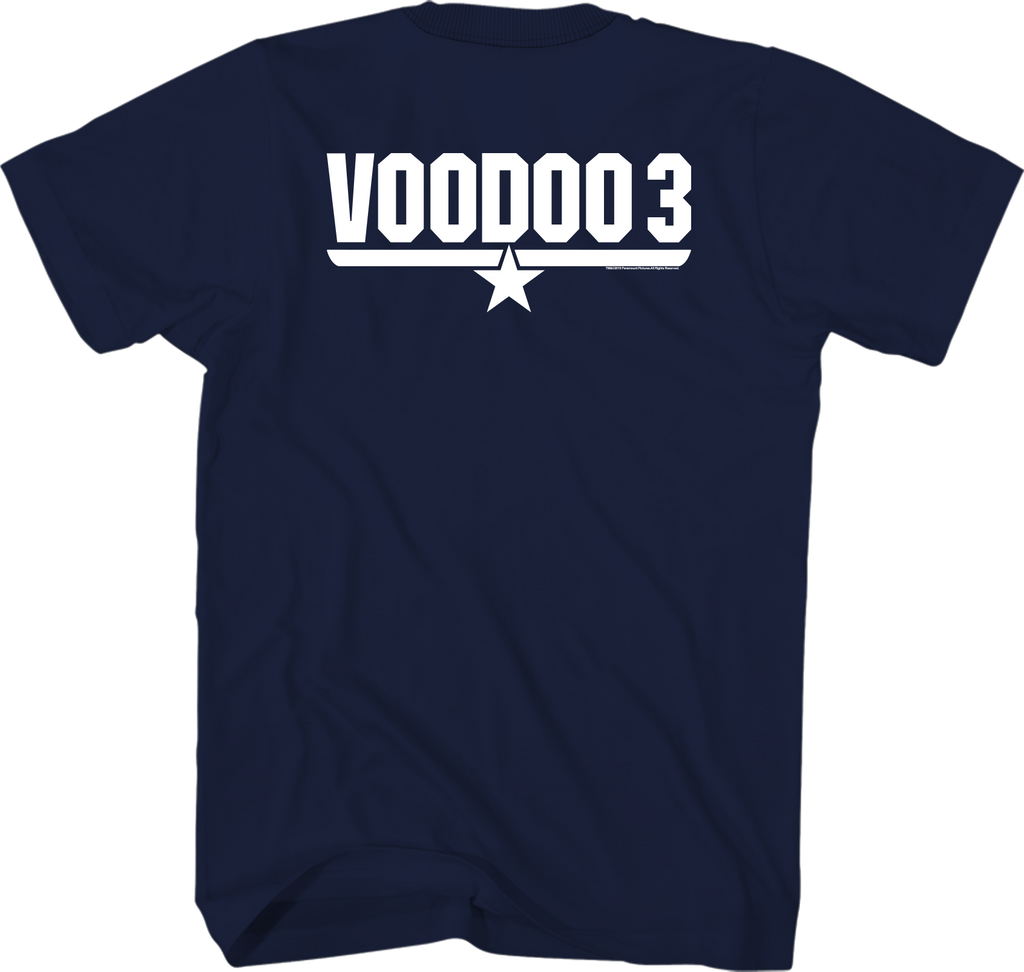 Voodoo 3 Top Gun Shirt Hoodie, Sweatshirt | CiraTrend.com (Image 1)