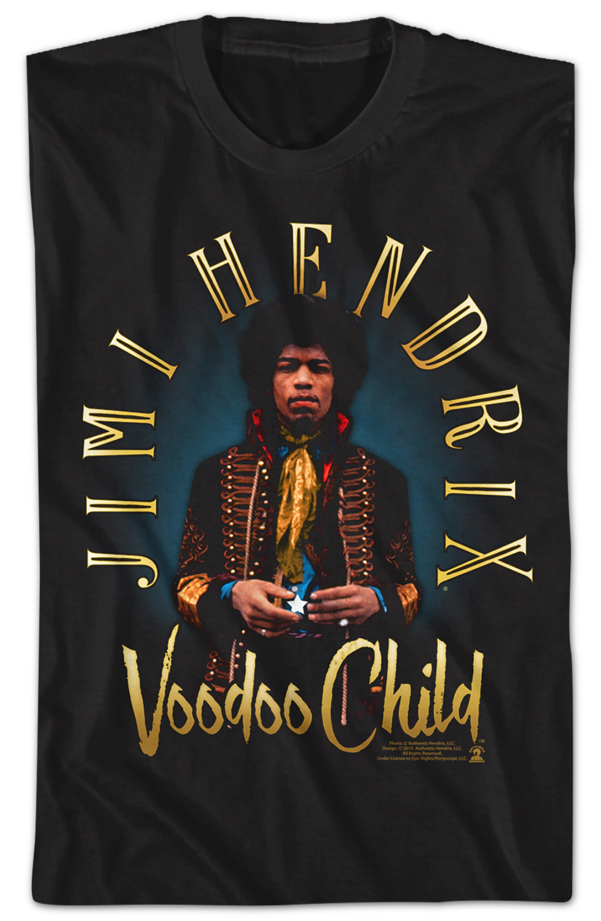 Voodoo Child Jimi Hendrix T-Shirt Hoodie, Sweatshirt | CiraTrend.com (Image 2)