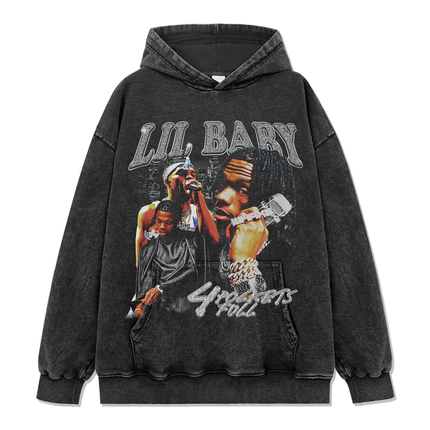 4 Pockets Full By Lil Baby Hoodie
