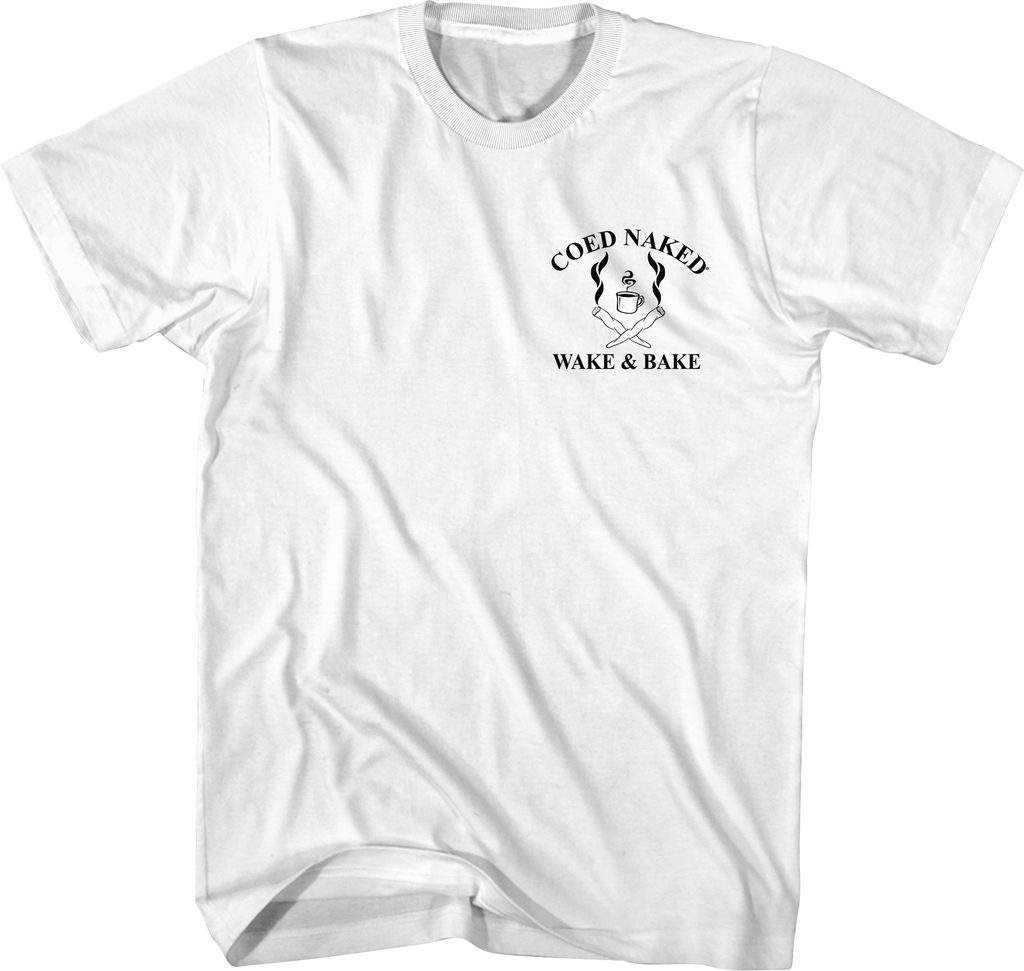 Wake & Bake Coed Naked T-Shirt Hoodie, Sweatshirt | CiraTrend.com (Image 3)