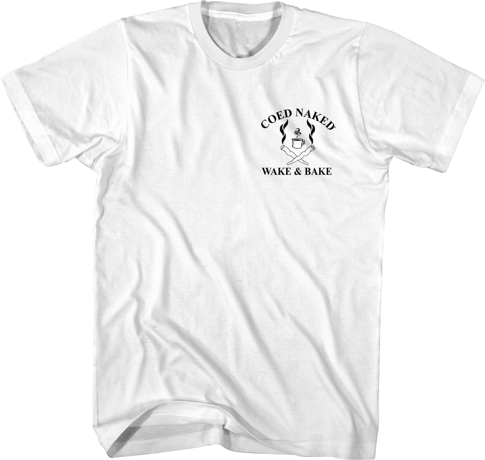 Wake & Bake Coed Naked T-Shirt Hoodie, Sweatshirt | CiraTrend.com (Image 3)
