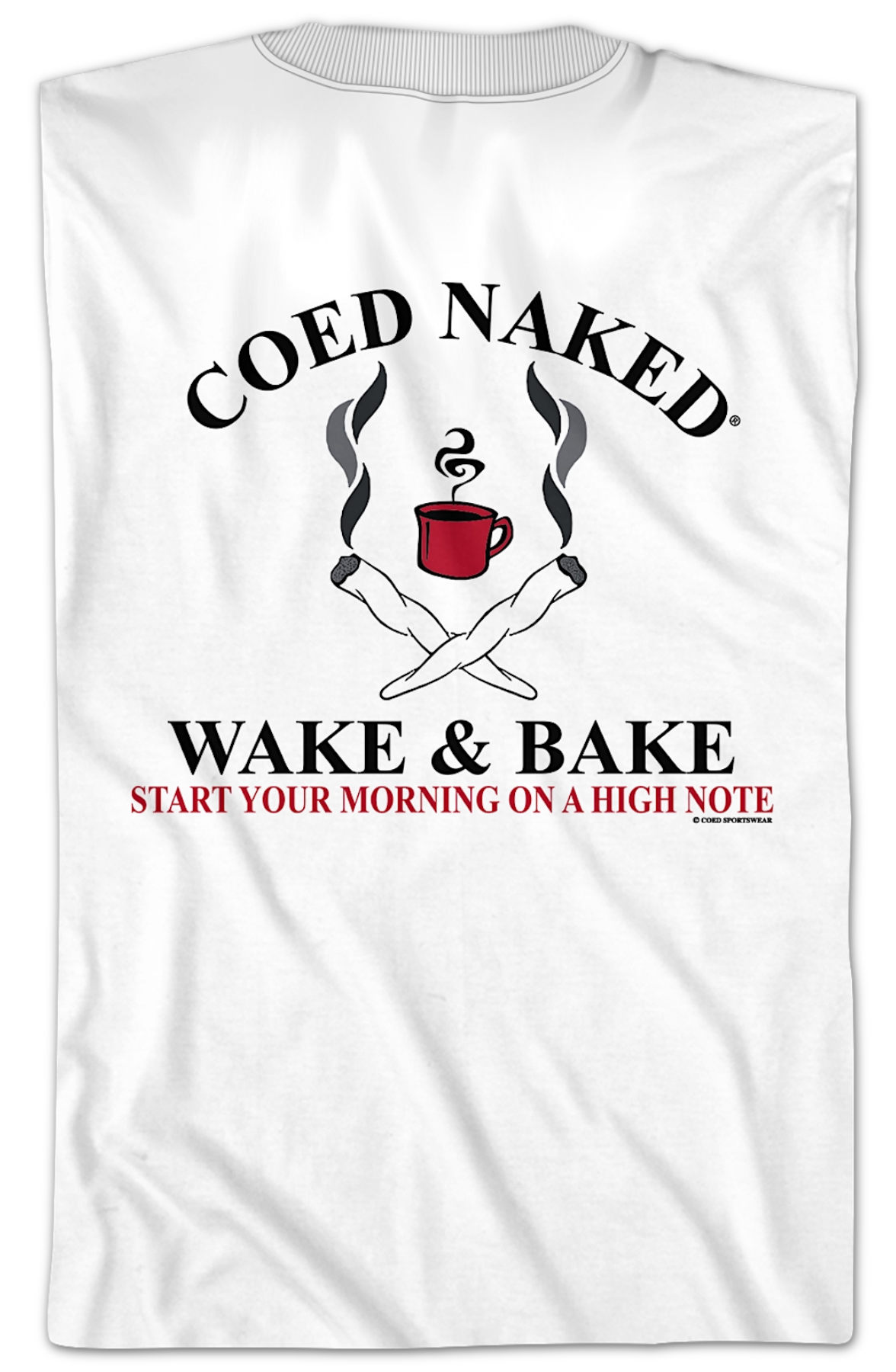 Wake & Bake Coed Naked T-Shirt Hoodie, Sweatshirt | CiraTrend.com (Image 2)