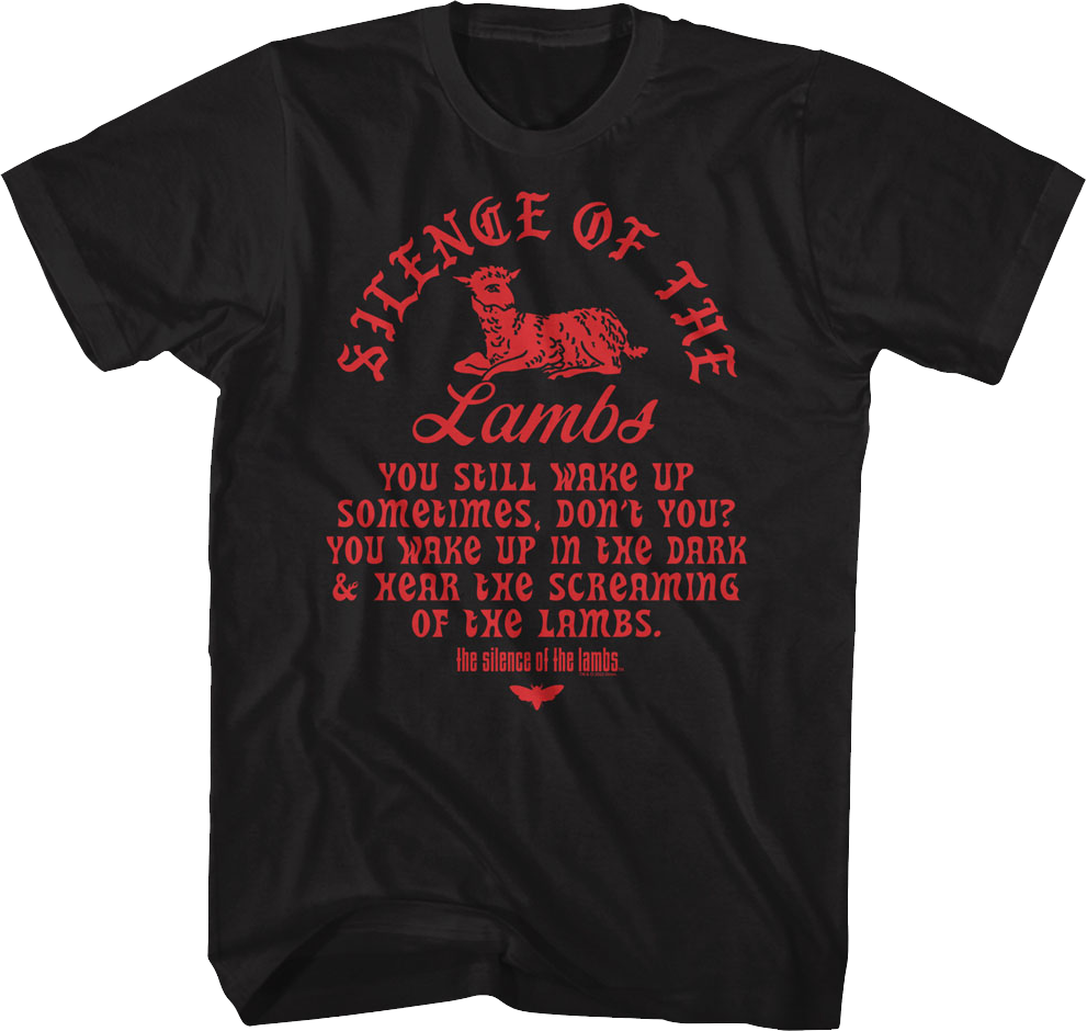 Wake Up in the Dark Silence of the Lambs T-Shirt Hoodie, Sweatshirt | CiraTrend.com (Image 1)