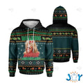 Walking In A Warrior Wonderland Christmas 3D hoodie