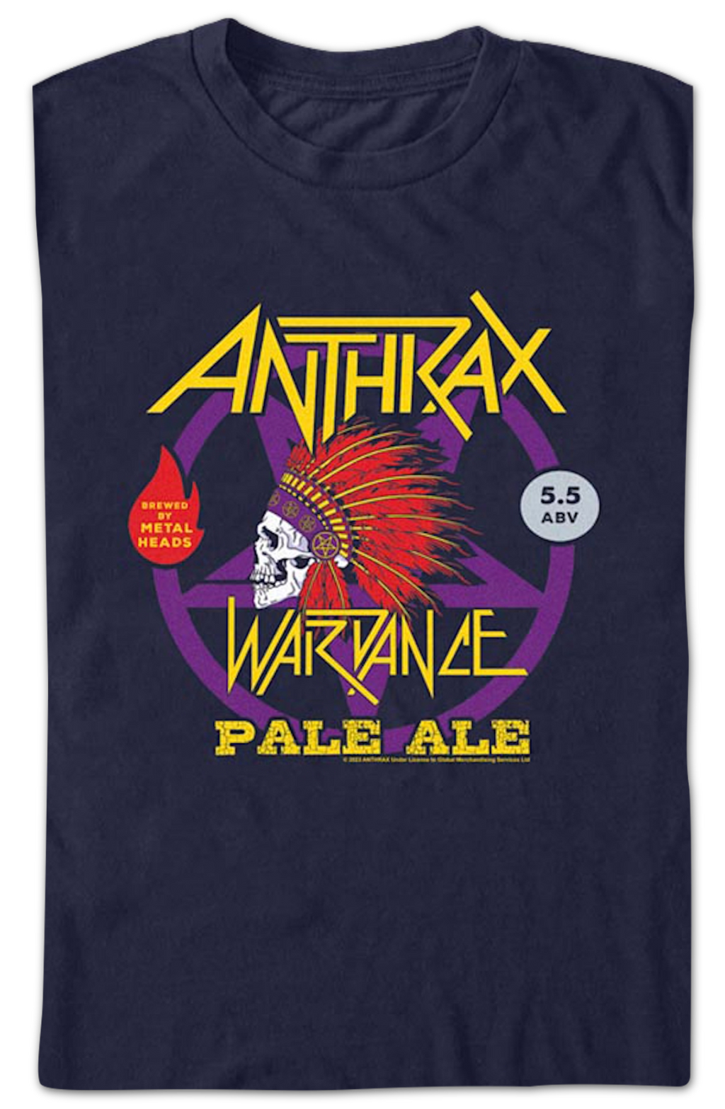 Wardance Pale Ale Anthrax T-Shirt Hoodie, Sweatshirt | CiraTrend.com (Image 2)