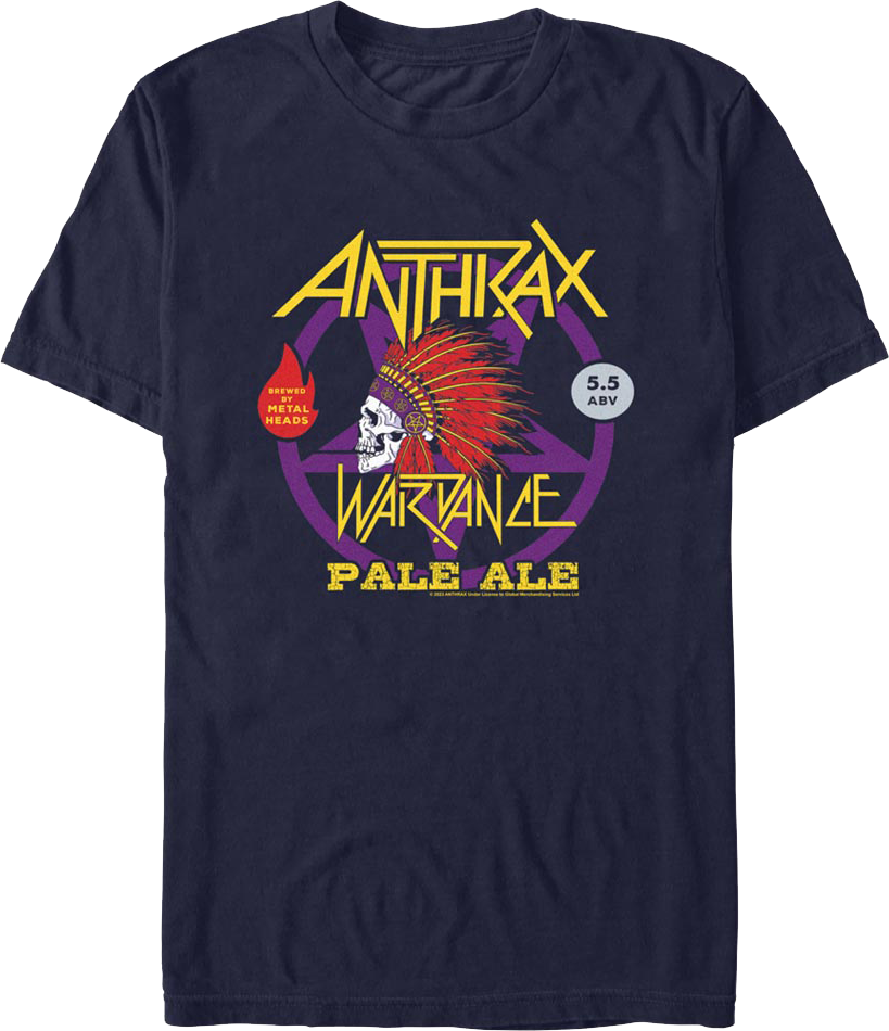 Wardance Pale Ale Anthrax T-Shirt Hoodie, Sweatshirt | CiraTrend.com (Image 1)