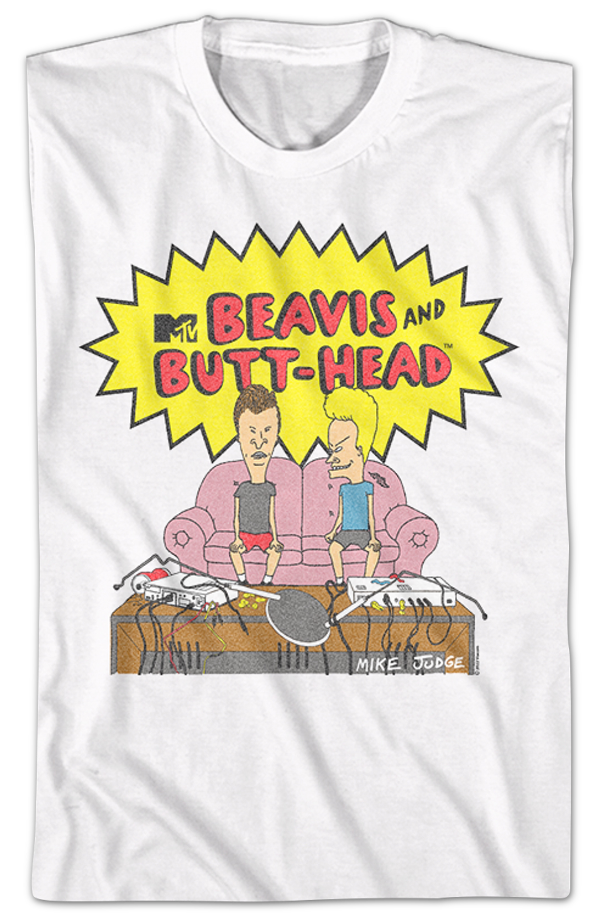 Watching TV Beavis And Butt-Head T-Shirt Hoodie, Sweatshirt | CiraTrend.com (Image 2)