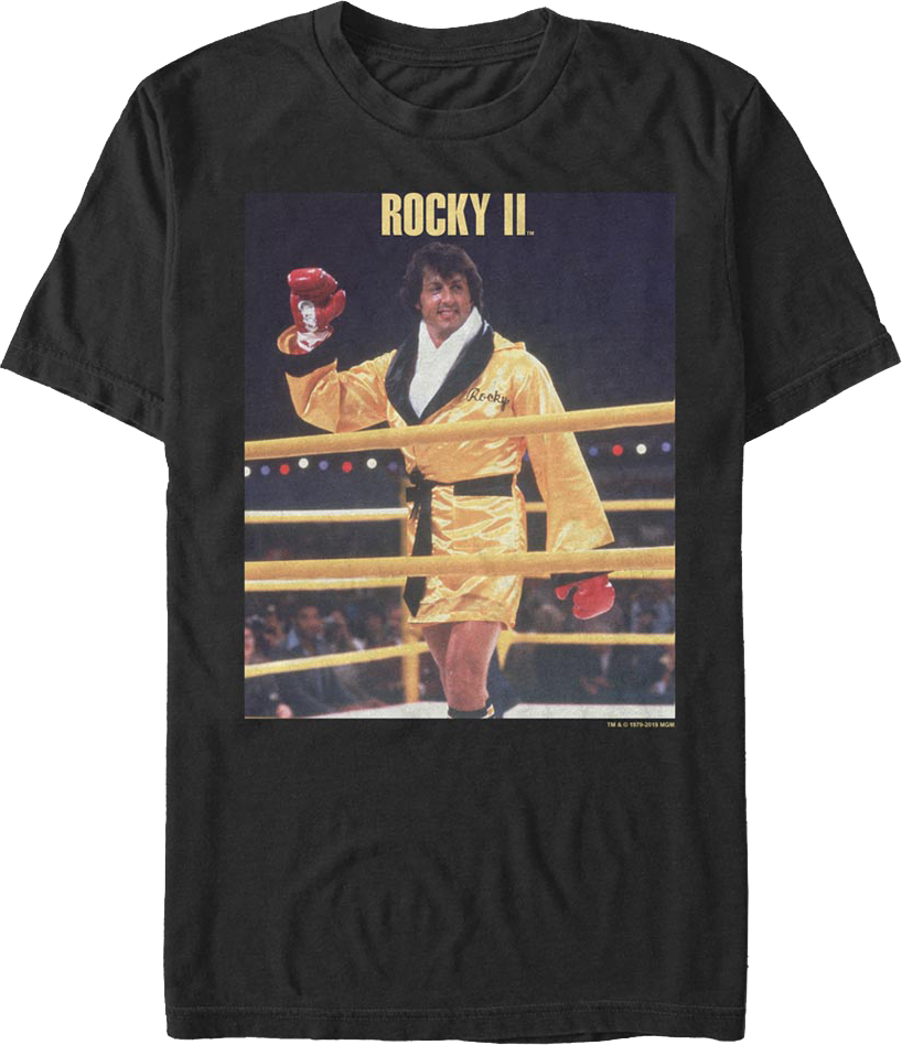 Waving Rocky II T-Shirt Hoodie, Sweatshirt | CiraTrend.com (Image 1)