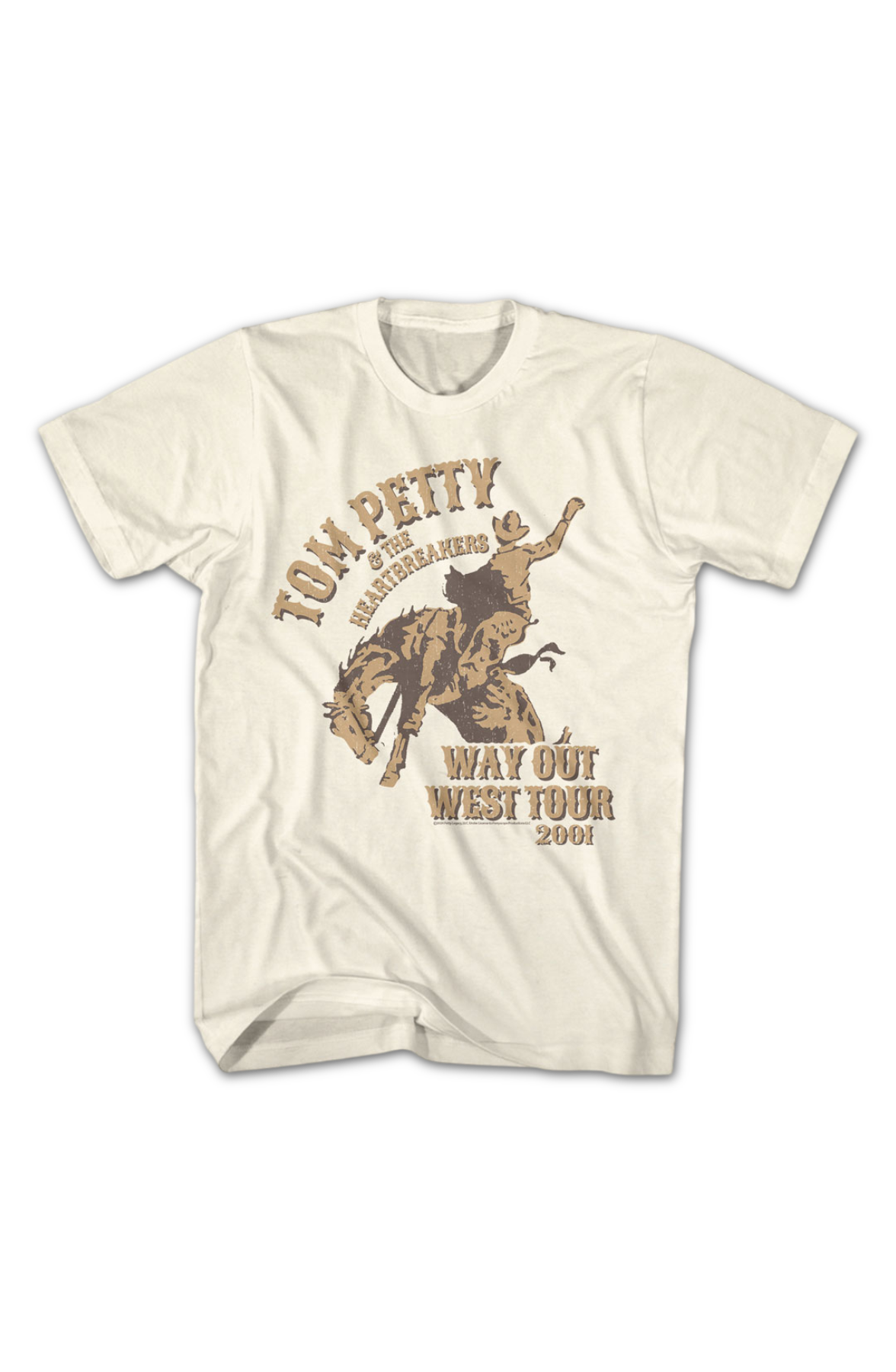 Way Out West Tour 2001 Tom Petty T-Shirt Hoodie, Sweatshirt | CiraTrend.com (Image 2)