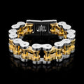 18K Gold PVD Coated Stainless Steel Bike Chain Bracelet T-Shirts, Hoodie, Sweatshirt | CiraTrend.com (Image 1)