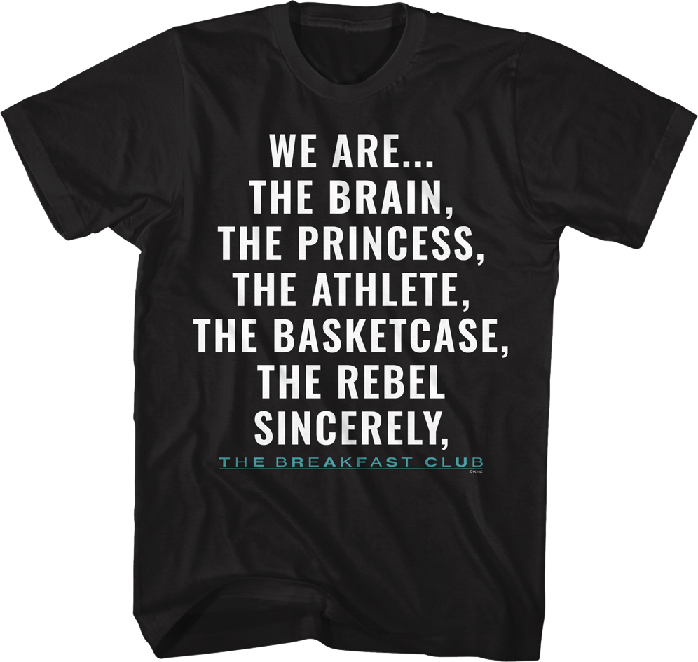 We Are The Breakfast Club T-Shirt Hoodie, Sweatshirt | CiraTrend.com