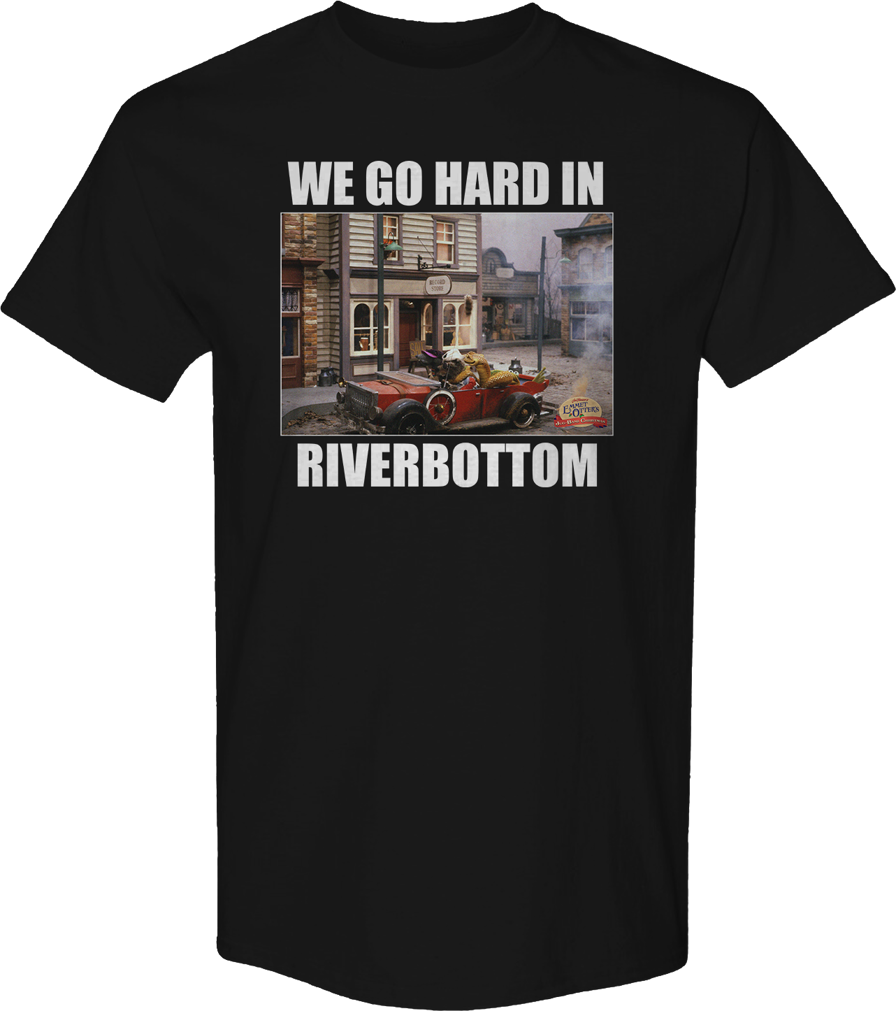 We Go Hard In Riverbottom Emmet Otter T-Shirt Hoodie, Sweatshirt | CiraTrend.com (Image 1)