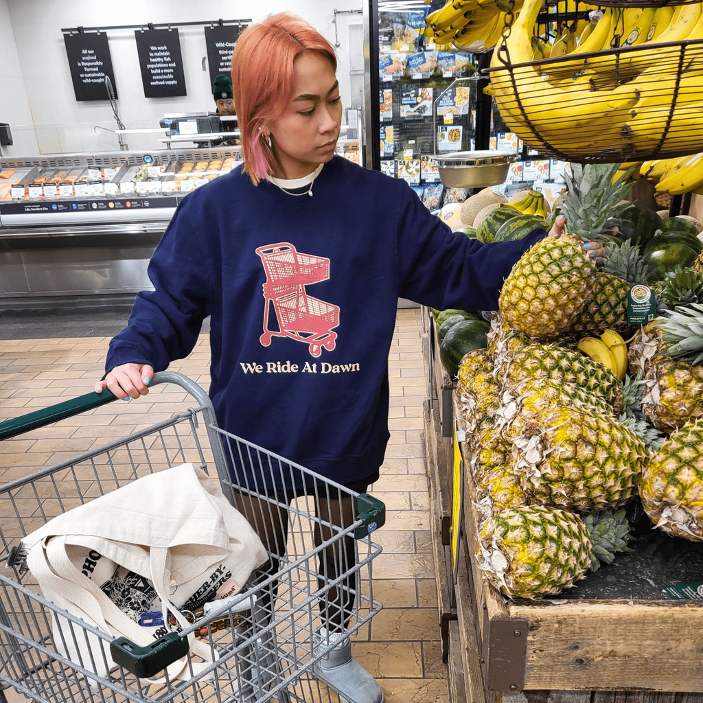 We Ride At Dawn Cart Crewneck Sweatshirt T-Shirts, Hoodie | CiraTrend.com (Image 2)