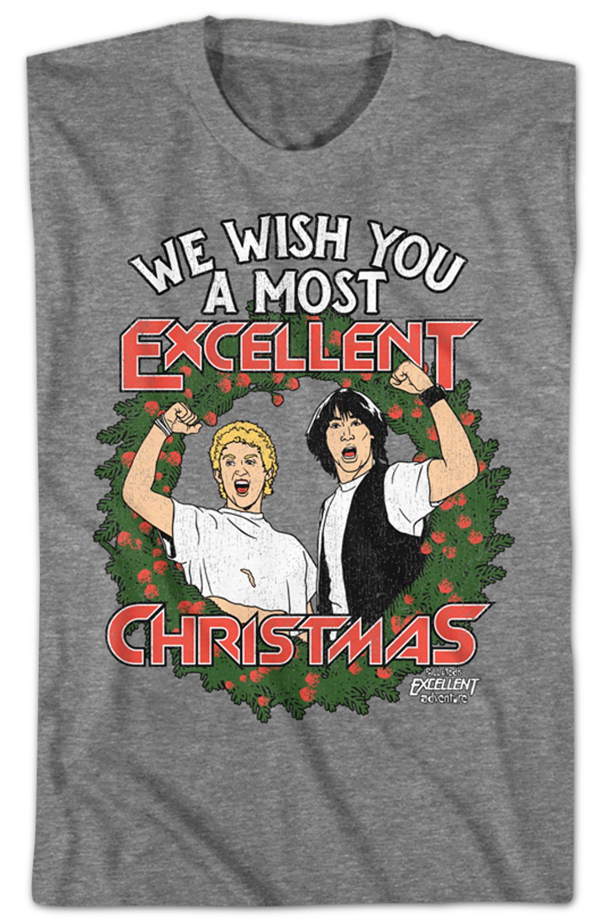 We Wish You A Most Excellent Christmas Bill And Ted T-Shirt Hoodie, Sweatshirt | CiraTrend.com (Image 2)