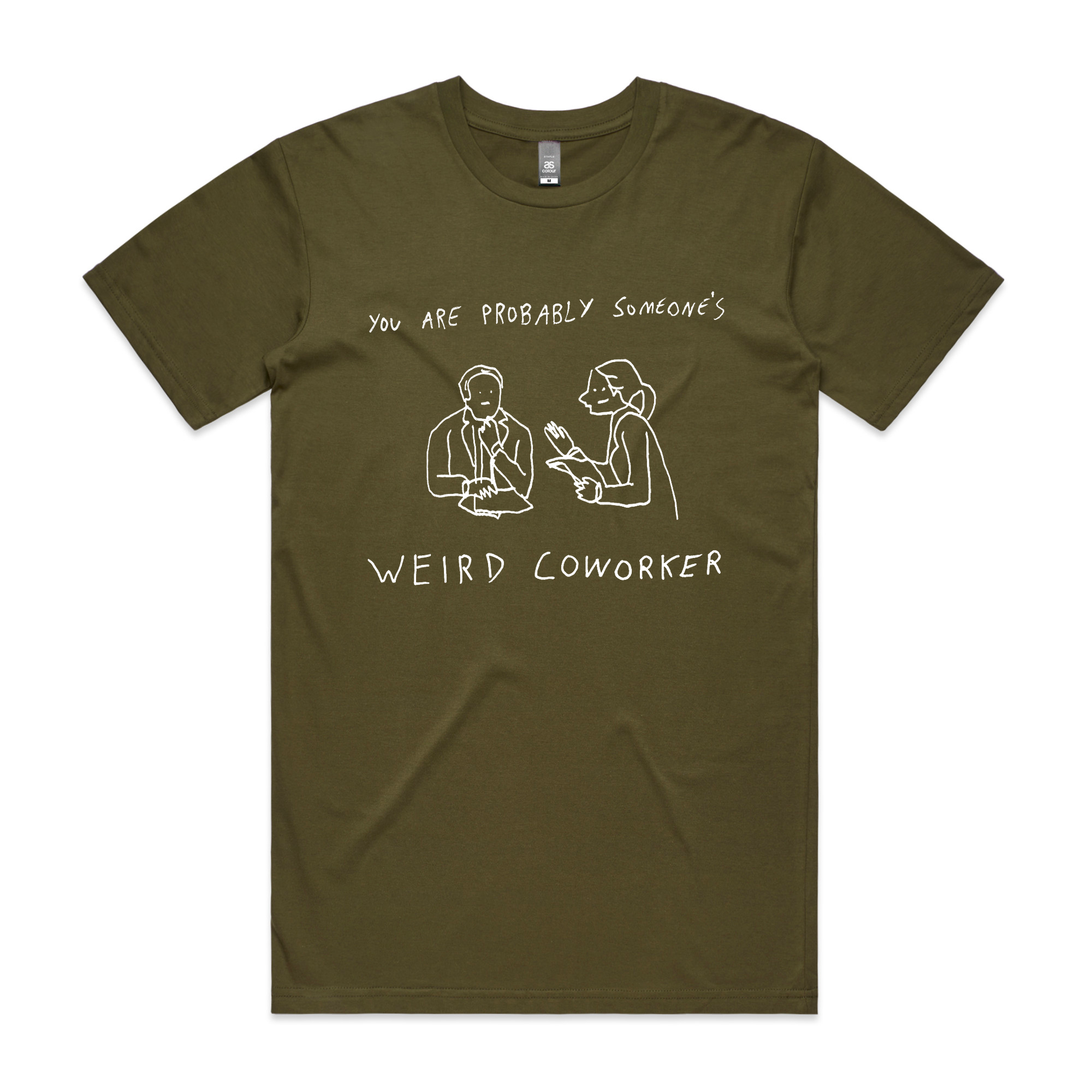 Weird Coworker Tee Hoodie, Sweatshirt | CiraTrend.com (Image 1)