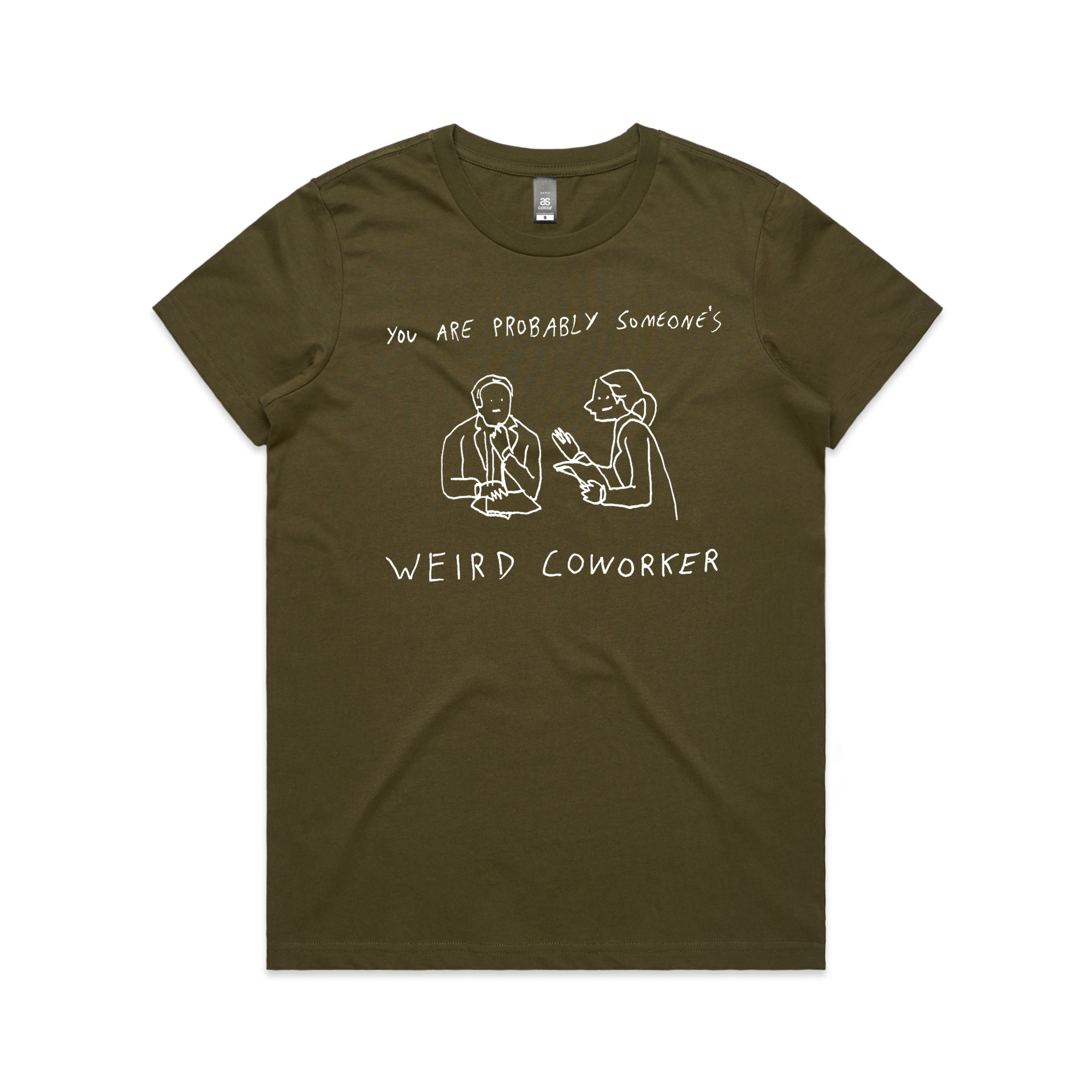 Weird Coworker Tee Hoodie, Sweatshirt | CiraTrend.com (Image 3)