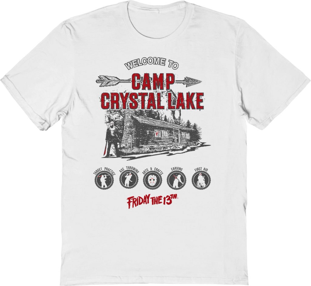 Vintage Welcome To Camp Crystal Lake Friday The 13th T-Shirt Hoodie, Sweatshirt | CiraTrend.com (Image 1)