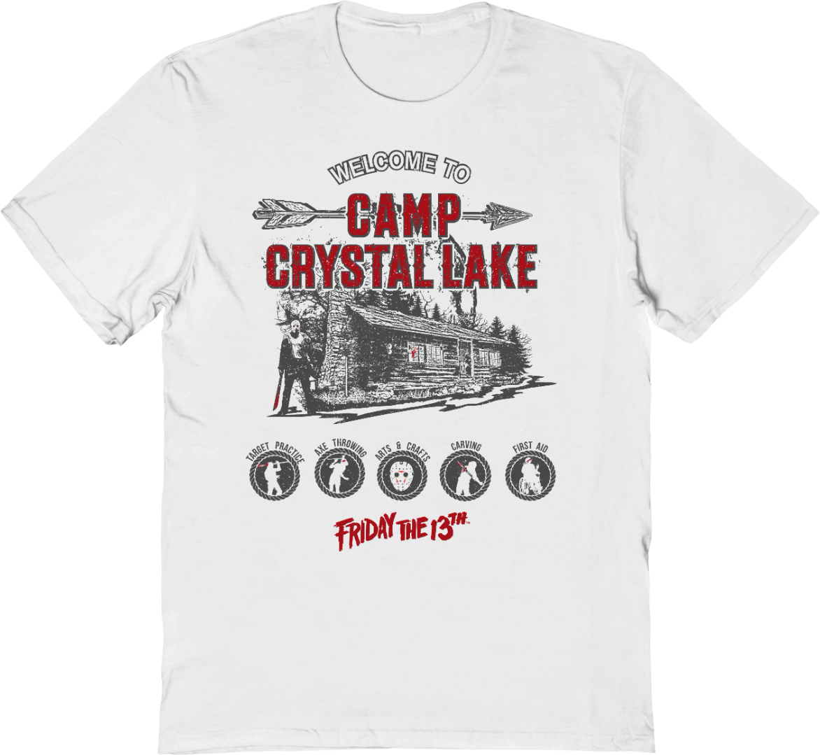 Vintage Welcome To Camp Crystal Lake Friday The 13th T-Shirt Hoodie, Sweatshirt | CiraTrend.com (Image 1)