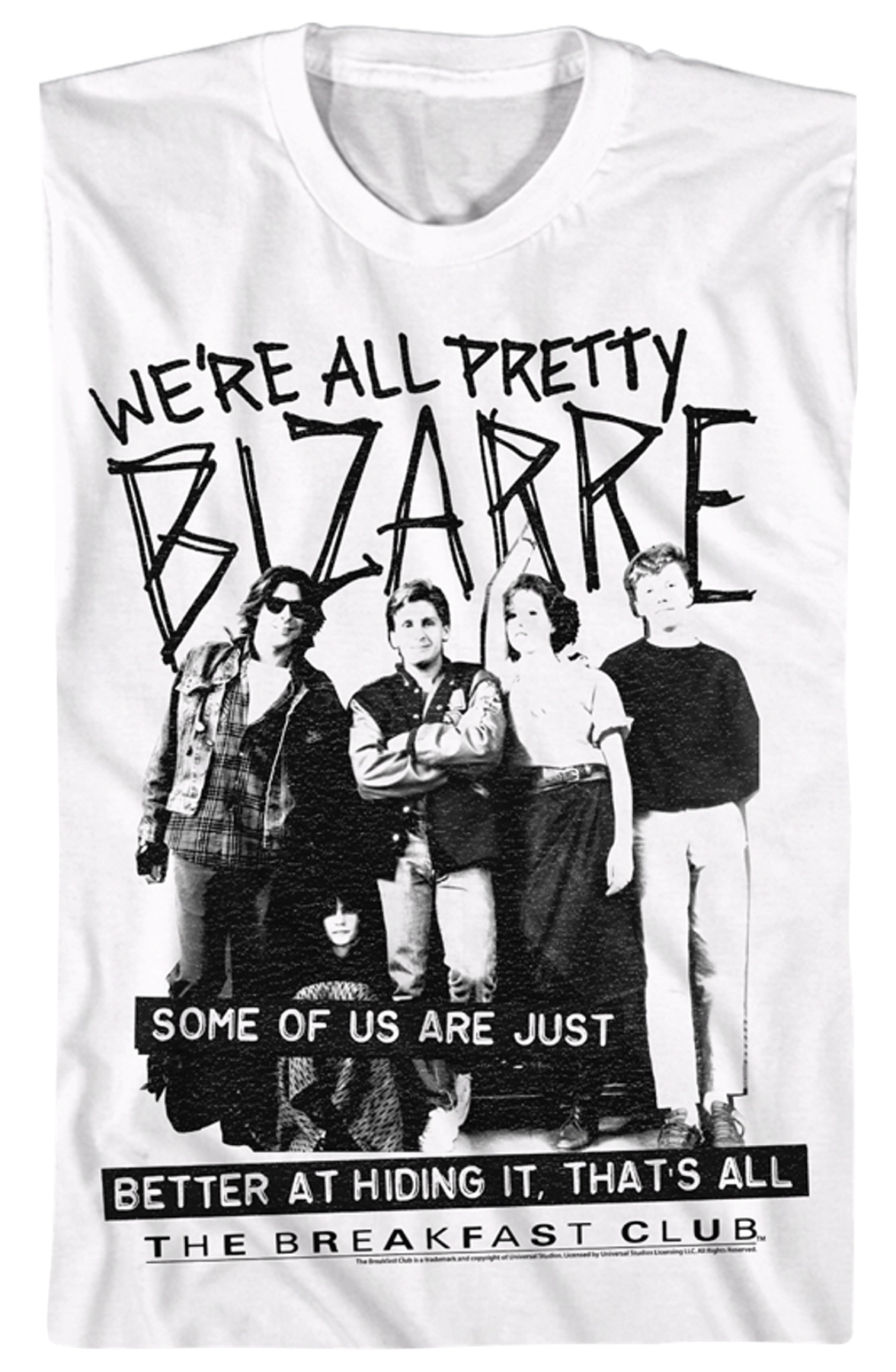 We're All Pretty Bizarre Breakfast Club T-Shirt Hoodie, Sweatshirt | CiraTrend.com (Image 2)