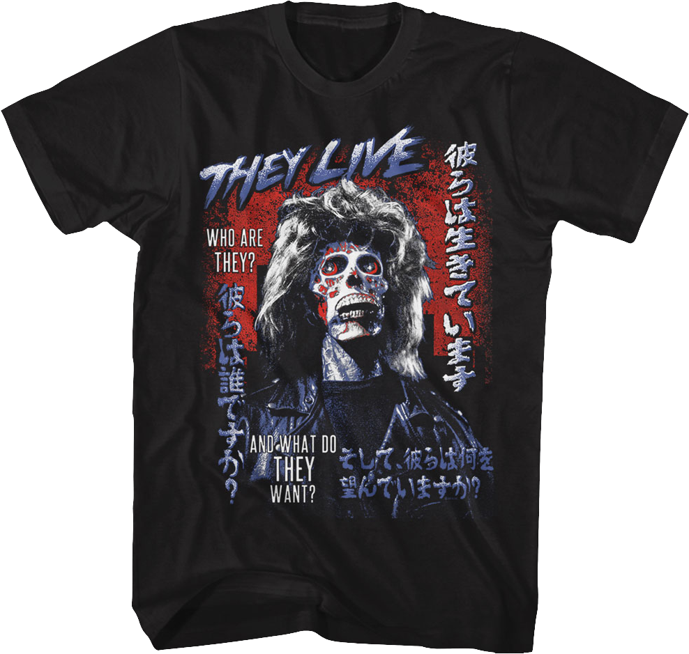 What Do They Want? They Live T-Shirt Hoodie, Sweatshirt | CiraTrend.com (Image 1)