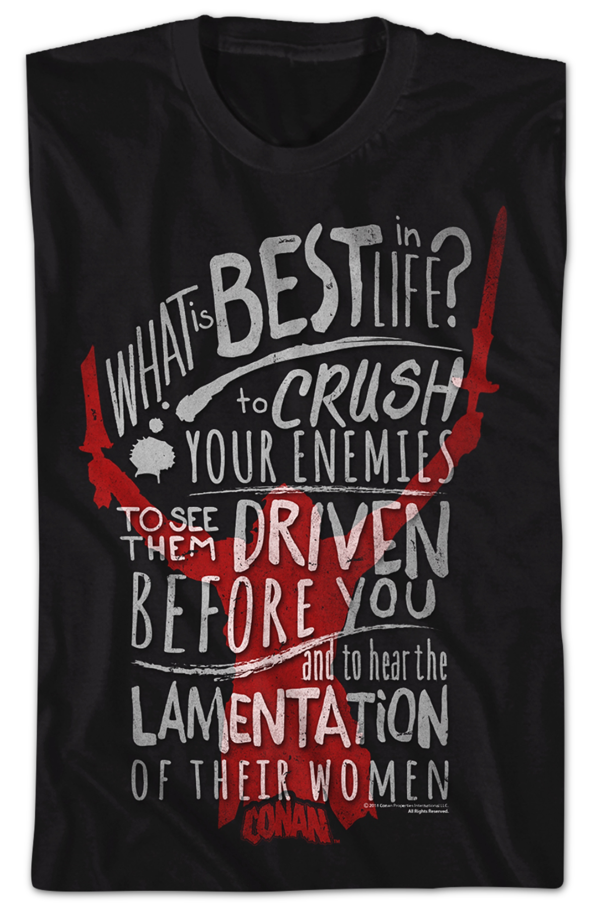 What Is Best In Life Conan T-Shirt Hoodie, Sweatshirt | CiraTrend.com (Image 2)