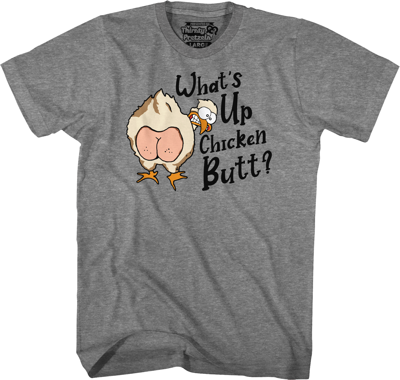 What's Up Chicken Butt T-Shirt Hoodie, Sweatshirt | CiraTrend.com (Image 3)