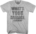 What's Your Damage Heathers T-Shirt Hoodie, Sweatshirt | CiraTrend.com (Image 1)