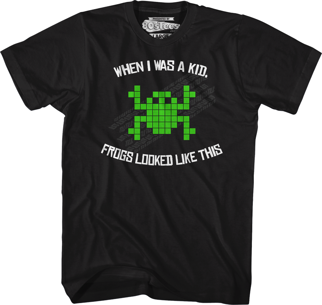 When I Was A Kid, Frogs Looked Like This T-Shirt Hoodie, Sweatshirt | CiraTrend.com (Image 1)