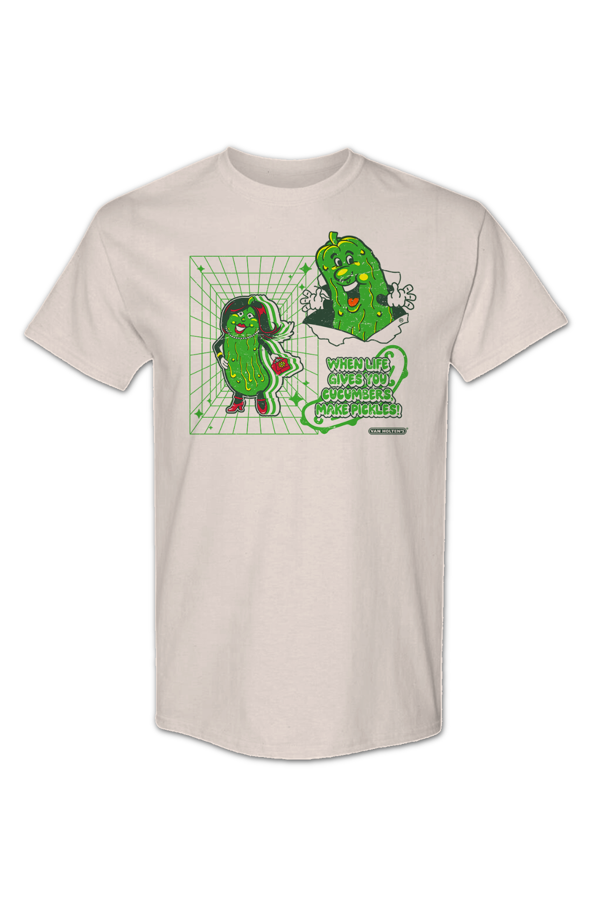 When Life Gives You Cucumbers Van Holten's Pickles T-Shirt Hoodie, Sweatshirt | CiraTrend.com (Image 2)