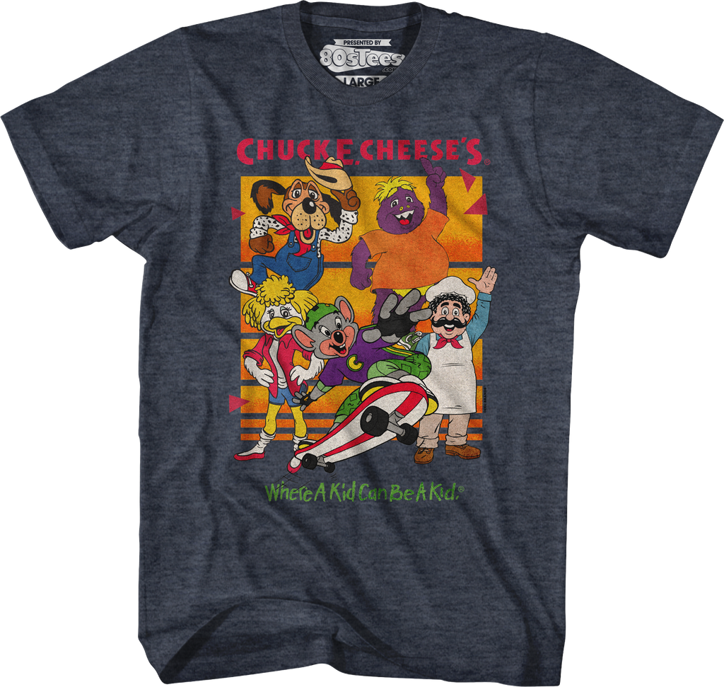 Original Crew Chuck E. Cheese T-Shirt Hoodie, Sweatshirt | CiraTrend.com (Image 1)