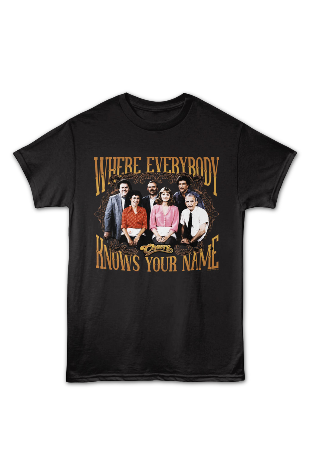 Where Everybody Knows Your Name Original Cast Photo Cheers T-Shirt Hoodie, Sweatshirt | CiraTrend.com (Image 2)