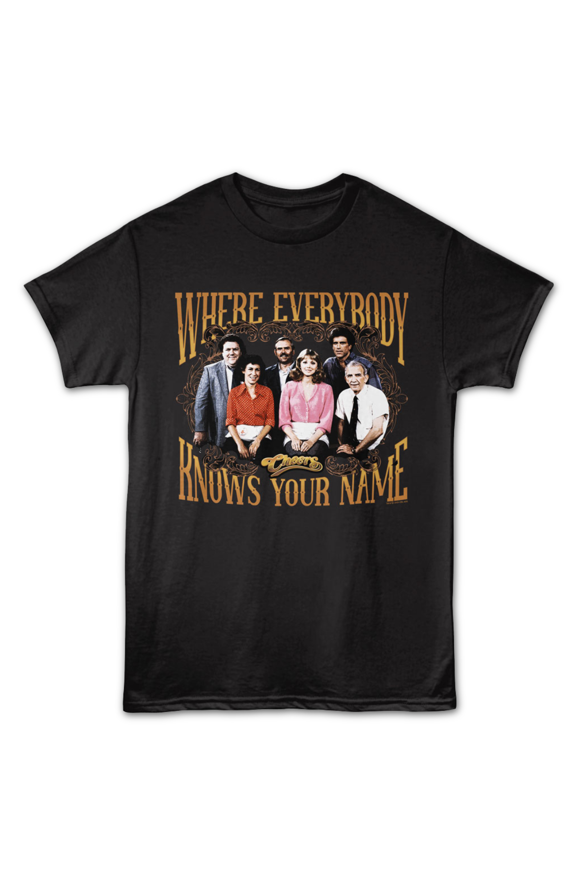 Where Everybody Knows Your Name Original Cast Photo Cheers T-Shirt Hoodie, Sweatshirt | CiraTrend.com (Image 2)