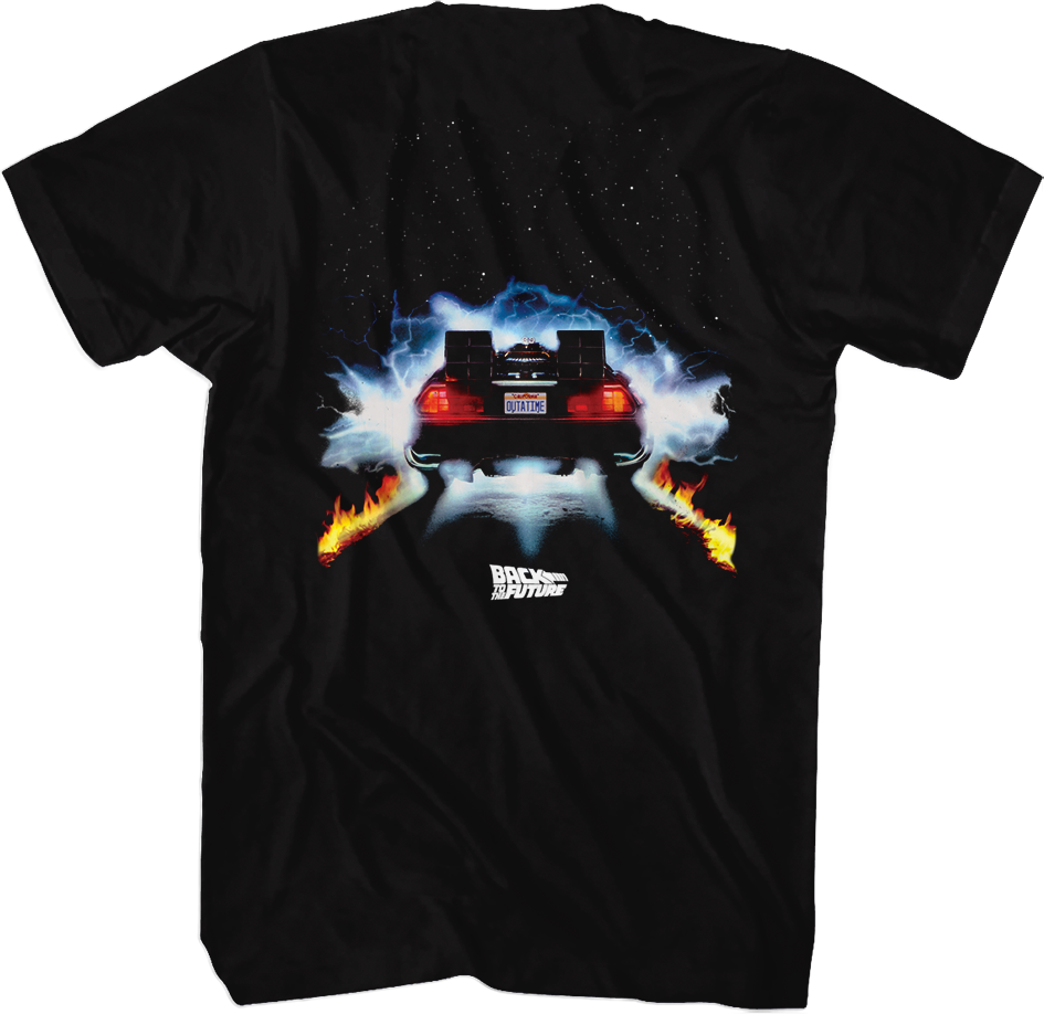 Front & Back Roads Back To The Future T-Shirt Hoodie, Sweatshirt | CiraTrend.com (Image 3)