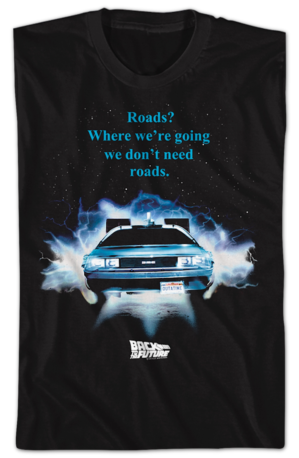 Front & Back Roads Back To The Future T-Shirt Hoodie, Sweatshirt | CiraTrend.com (Image 2)